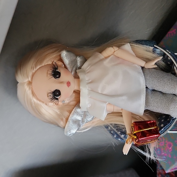 Sweet handmade bjd doll dressed as Angel doll - Picture 3 of 8